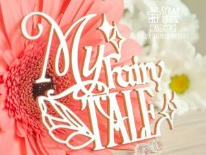 Чипборд надпись My Fairy Tale Hi-374