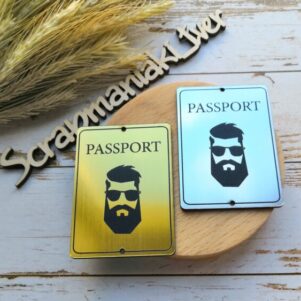 Шильдик зеркальный Passport 3