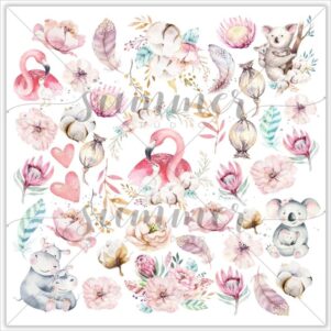 ЛИСТ ДЛЯ ВЫРЕЗАНИЯ "MOTHER'S TENDERNESS" 190ГР, 30,5*30,5СМ