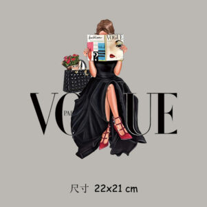 Термотрансферная картинка "VOGUE 3"